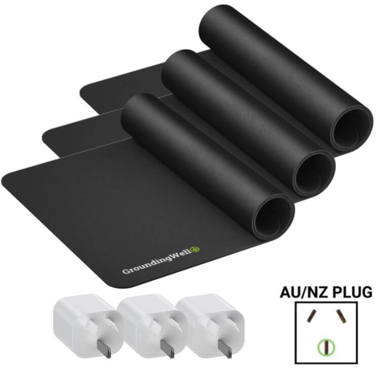 GroundingWell™ Mats and Adapters Set