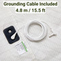 grounding cable included